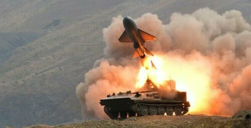 N. Korea fires three short-range missiles from East coast