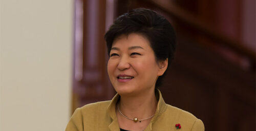 Park outlines three point roadmap to Korean unification