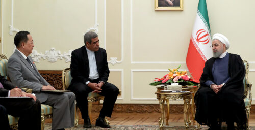 In Tehran meeting, Iranian President warns N. Korean FM about “unreliable” U.S.