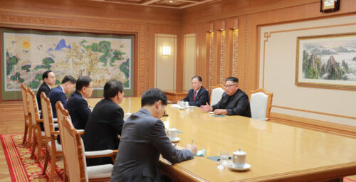 Kim Jong Un reaffirmed “determination to denuclearize” to ROK envoys: KCNA