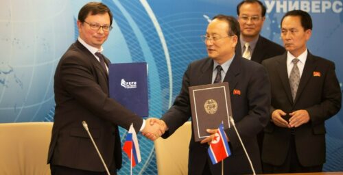 North Korean, Russian universities agree to scientific exchanges