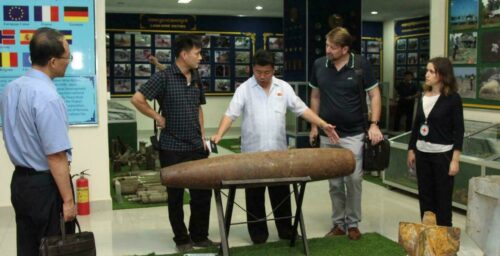 North Korean delegation in Cambodia to learn about demining, bomb clearance