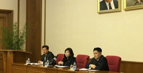 North Korea has “no intention” of yielding to present U.S. demands: vice FM