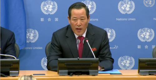 North Korean ambassador to UN demands return of seized cargo ship