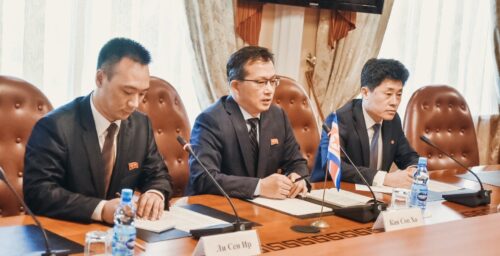 North Korean MFA delegation talks trade in tour of Russian Far East cities