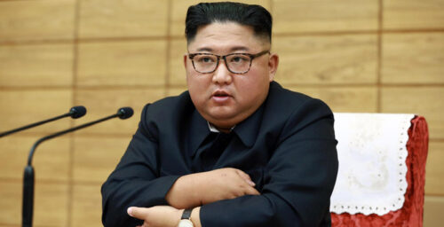 Kim Jong Un oversees emergency meeting for typhoon preparations