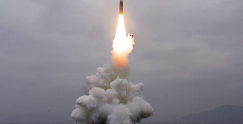 Pukguksong-3 SLBM test-launch is “powerful blow” to hostile forces: Rodong Sinmun