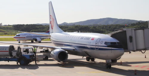 Air China says flights to North Korea remain suspended through early May