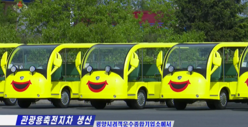 Pyongyang to send tourist electric carts to delayed Wonsan-Kalma resort