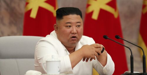Kim Jong Un reappears at Politburo meeting on COVID-19