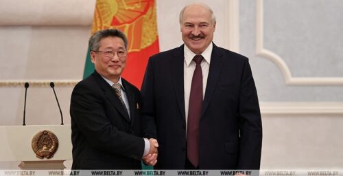 Belarusian president wants to speed up projects with North Korea