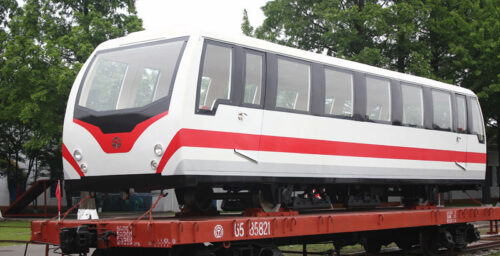 New, sleek railway cars will haul tourists up North Korea’s ‘holy’ mountain