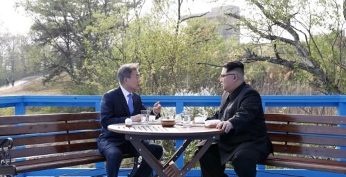 Moon calls Kim Jong Un ‘honest,’ pushes talks with North Korea as term nears end