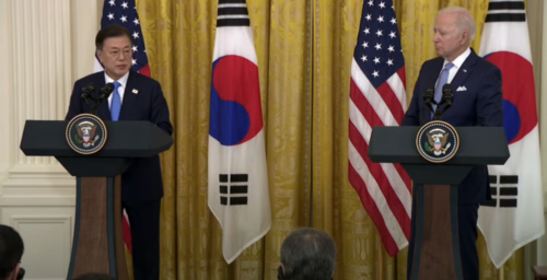 Biden and Moon pledge denuclearization talks with North Korea