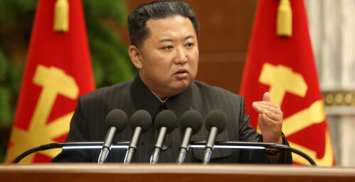 Kim Jong Un raises ‘urgent’ issues of food supply, COVID and flooding