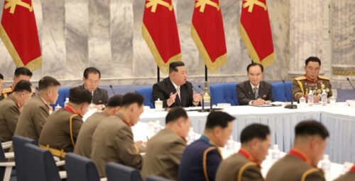 Kim Jong Un convenes major military meeting after months of missile tests