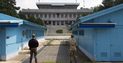 North Korean side of Panmunjom visibly unkempt as media tours to JSA restart