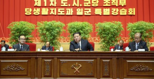 Kim Jong Un demands ‘absolute obedience’ at 5-day meeting on party life