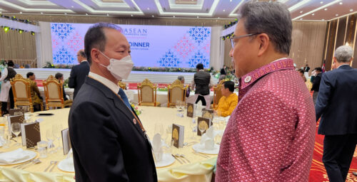 North Korean envoy joins ASEAN forum, meets ROK foreign minister