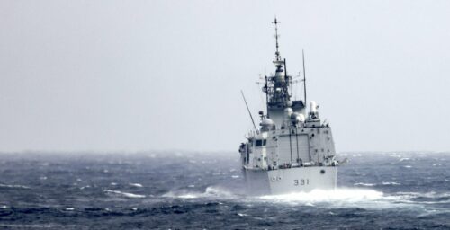 Canadian frigate embarks on North Korea sanctions monitoring mission