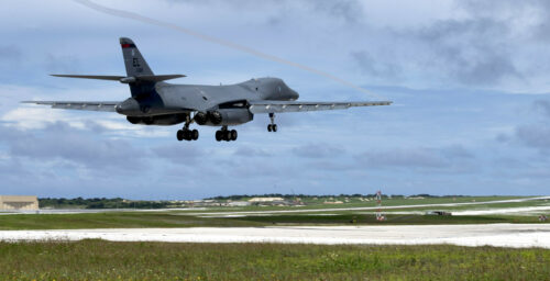US strategic bombers land in Guam after series of North Korean missile tests