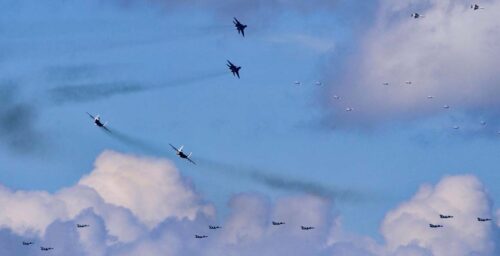 Seoul detects 180 ‘trails’ from North Korean warplanes, scrambles 80 jets: JCS