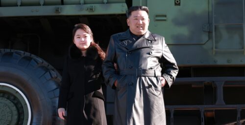 Kim and daughter meet ICBM launch teams as nukes declared ‘irreversible’