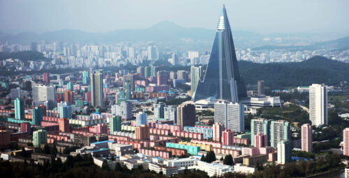 Hand-sculpted towers rise up around North Korea’s ‘hotel of doom’ — in photos