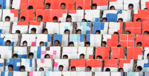 Has North Korea moved on from the mass games and its human pixel card stunts?