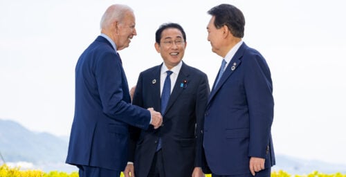 In Hiroshima, G7 leaders reaffirm commitment to North Korea’s denuclearization
