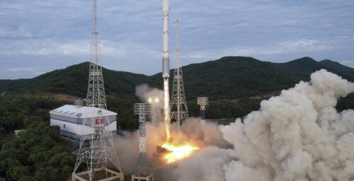 North Korea launches military spy satellite toward south: ROK military