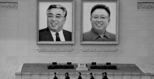 North Korea urges citizens to safeguard leader portraits from incoming typhoon