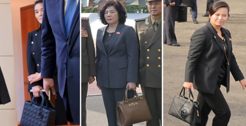 North Korea’s foreign minister totes $10K ostrich-leather Gucci bag in Russia