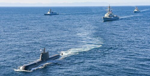 US, ROK hold joint naval drill on defending against North Korean submarines