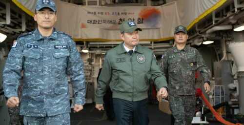 ‘Mercilessly bury’ North Korea if it attacks, ROK defense chief orders sailors