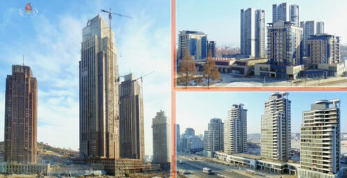 North Korea offers sneak peek at new skyscraper streets set to open soon