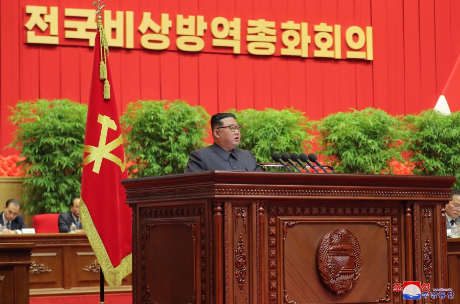 Respected Comrade Kim Jong Un's Speech at National Meeting of Reviewing Emergency Anti-Epidemic Work