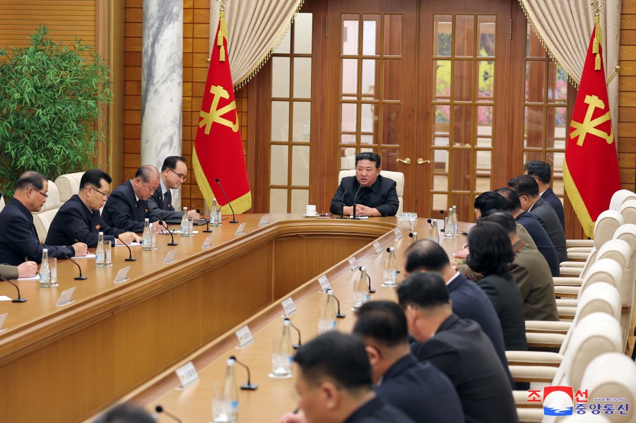 17th Politburo Meeting of 8th C.C., WPK Held