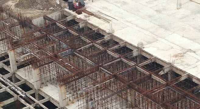 Pyongyang construction project still stalled: Photos