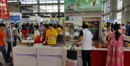 Beer and alternative medicine: North Korean stalls at Chinese trade shows