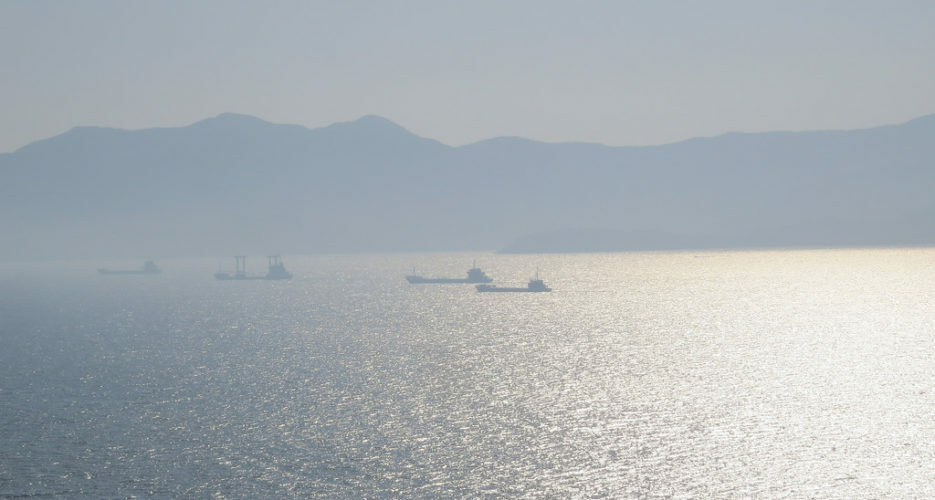 Two more sanctioned North Korean ships move between S. Korea, Japan