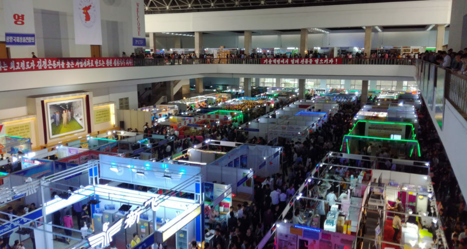Company with possible links to sanctioned entity at North Korean trade fair