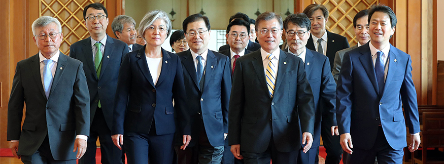 Moon Jae-in’s security and foreign affairs team: the key players