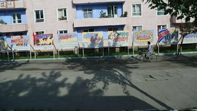 “The great and decisive war against America”: new slogans on North Korea’s streets