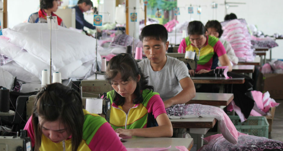 Ahead of UNSC ban, North Korea earns USD$36 million from textile exports