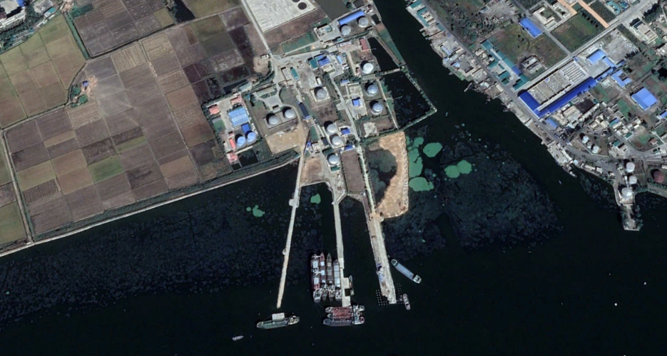 Traffic, construction continues at controversial North Korean oil facility