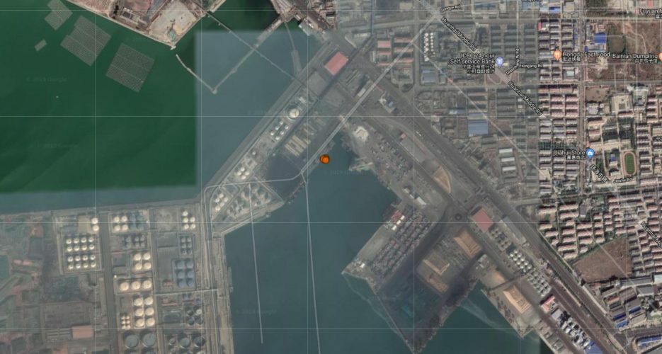 North Korean cargo ship visits Chinese coal, iron port