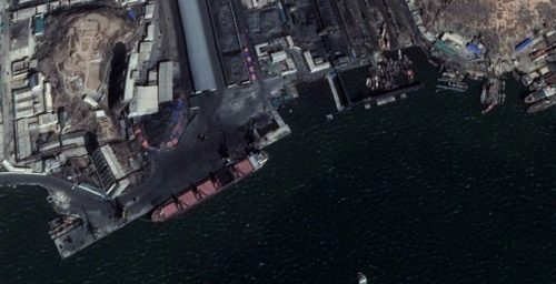Six month time-lapse shows continued activity at North Korean coal terminals