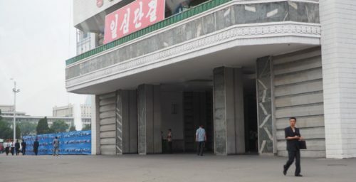 Pyongyang’s oldest department store undergoing facelift, photos show