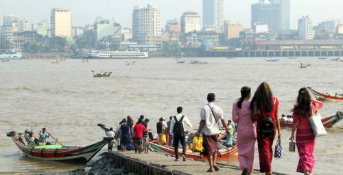 UN sanctioned ship appears near Myanmar
